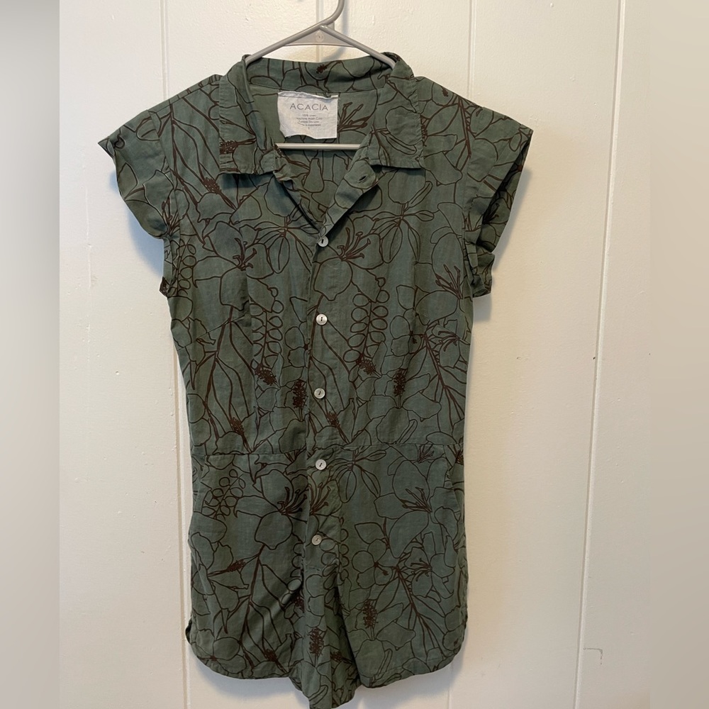 Acacia floral romper